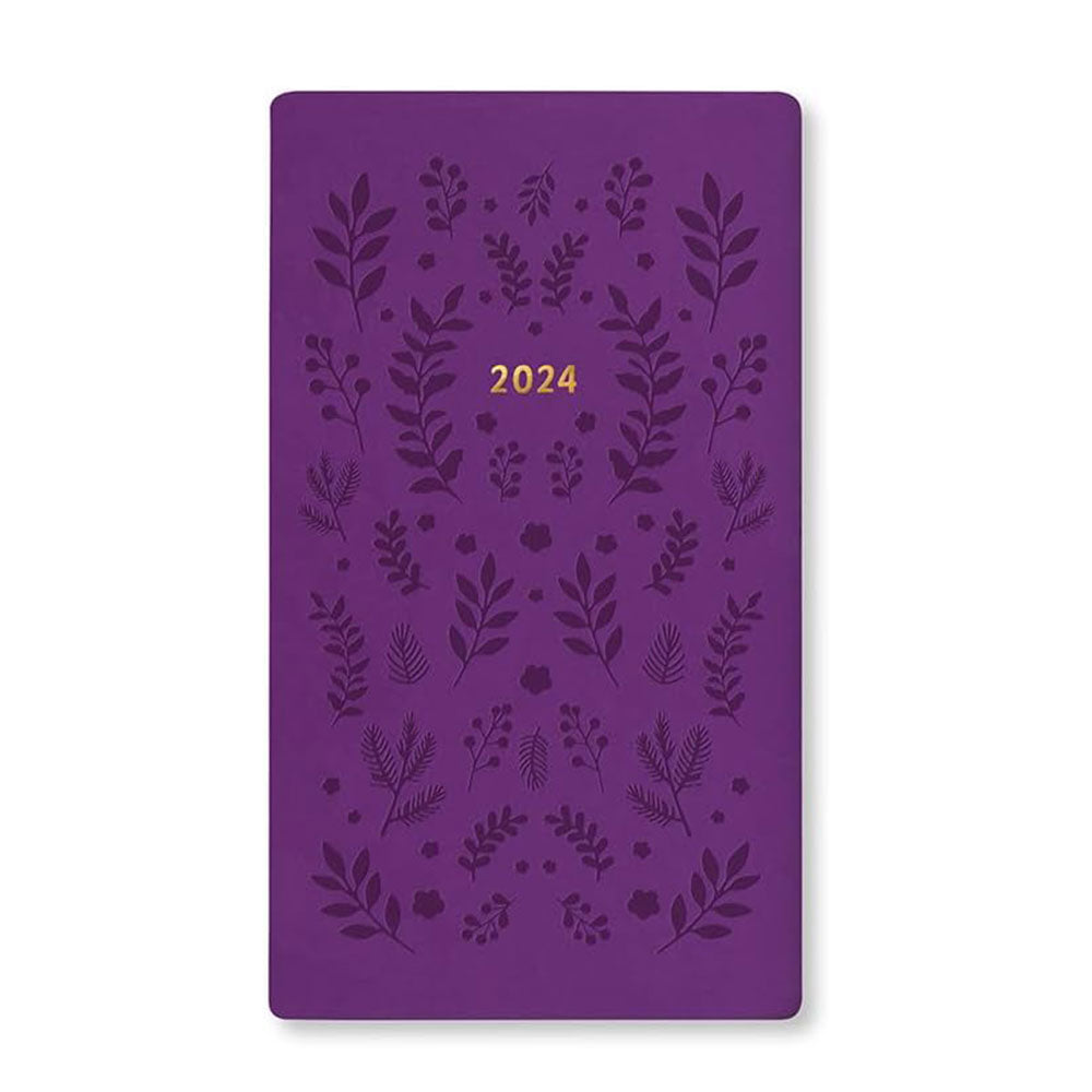 Letts 2024 Woodland Medium Pocket Week om dagboek te bekijken