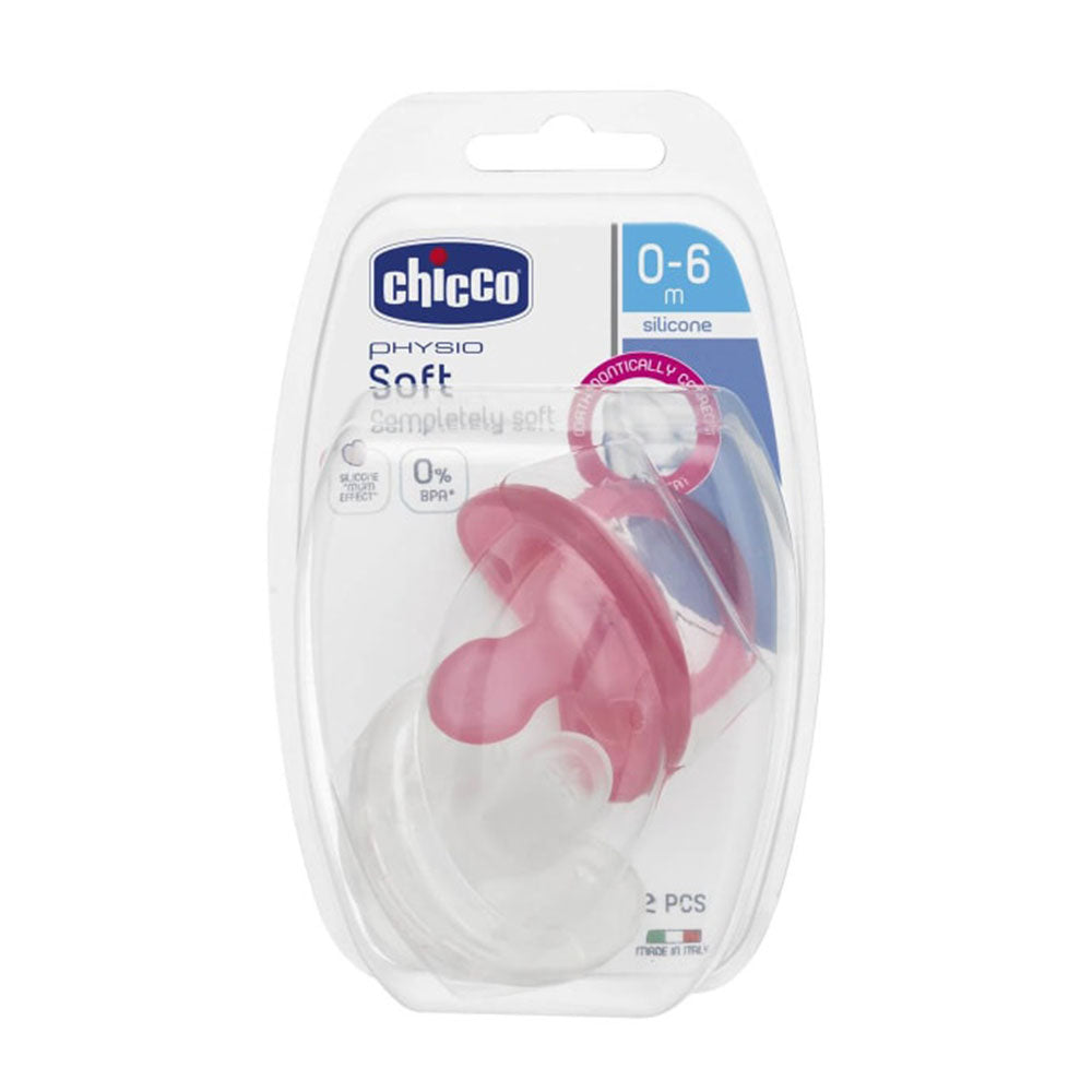 Chicco Physio Soother til GIR 2PK (0-6m)