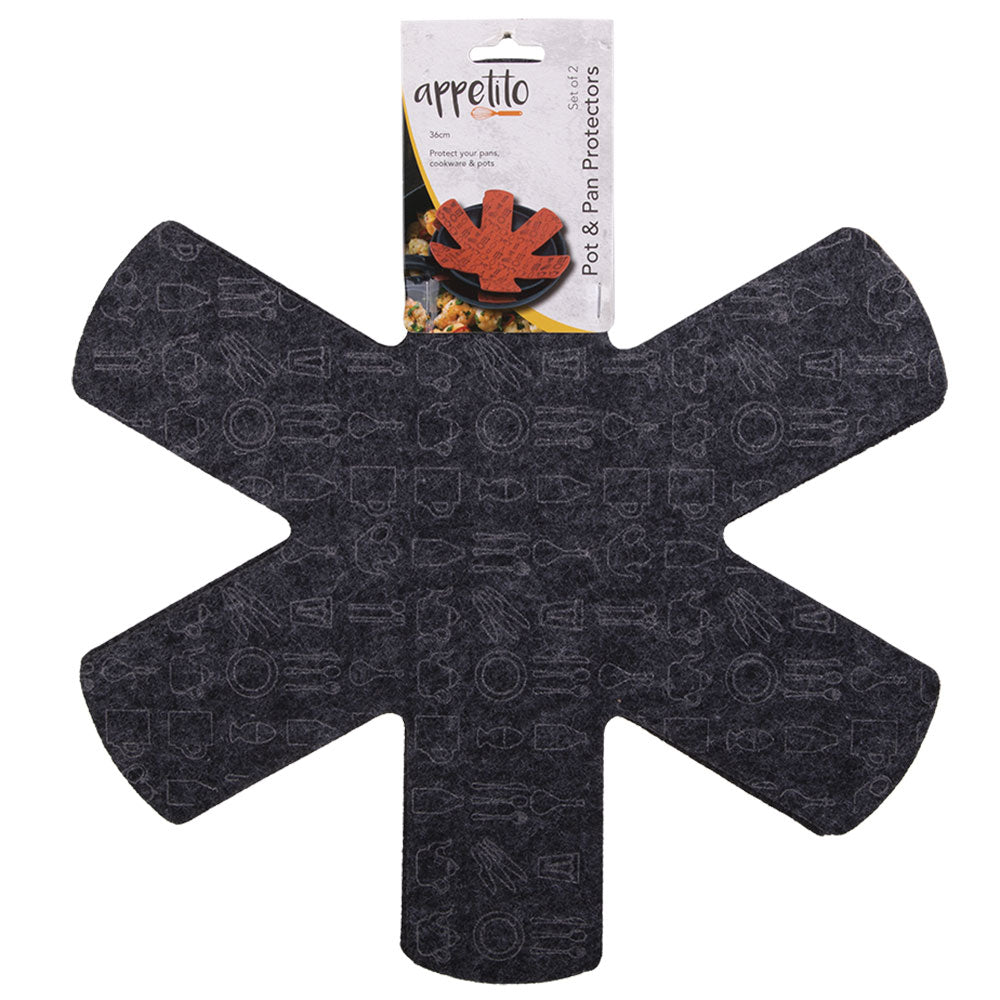 Appetito Topf- und Pfannenschutz (2er-Set)