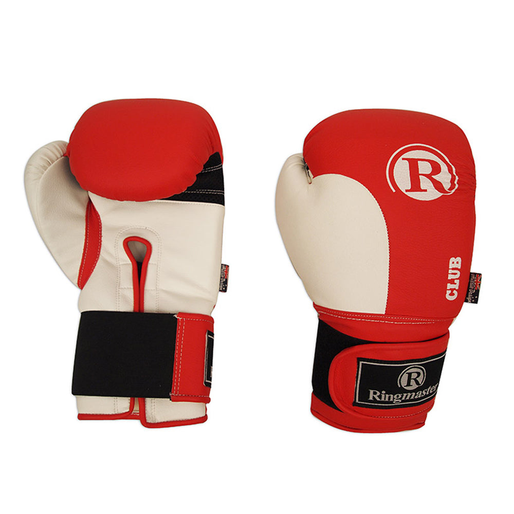 Ringmaster Club Boxing Glove (Red/White)