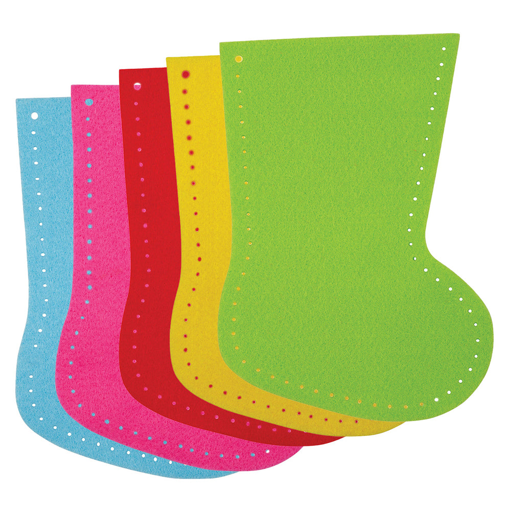 Felt Stockings 20pcs (14x20cm)