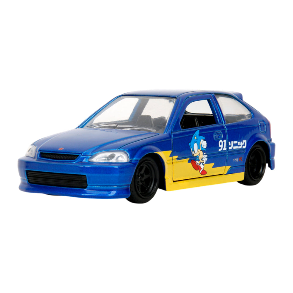 Sonic The Hedgehog 1:32 Honda Civic Type-R Diecast Vehicle