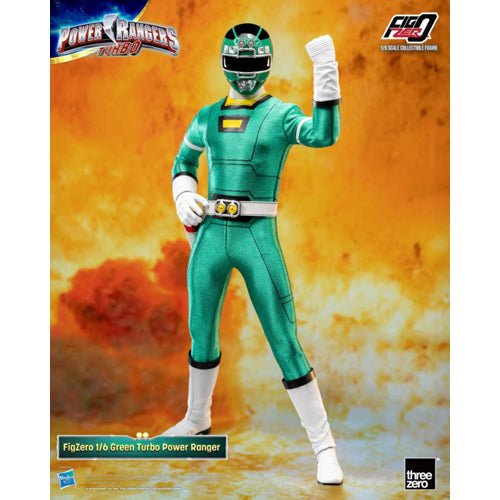 Power Rangers Turbo Green Turbo Ranger FigZERO 1:6 Scale Figure