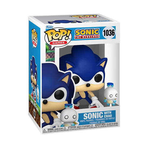 Sonic the Hedgehog Sonic with Chao Pop! Vinyl