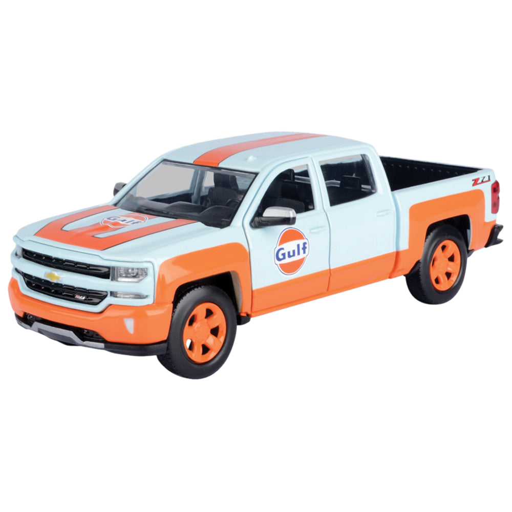 Gulf 2017 Chevy Silverado 1500 Lt Z71 w/ Gulf Livery 1:27