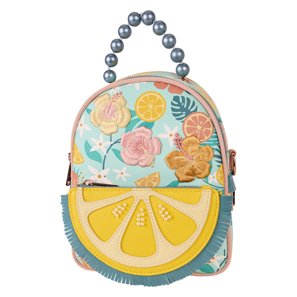 Loungefly Lemon Convertable Mini Backpack