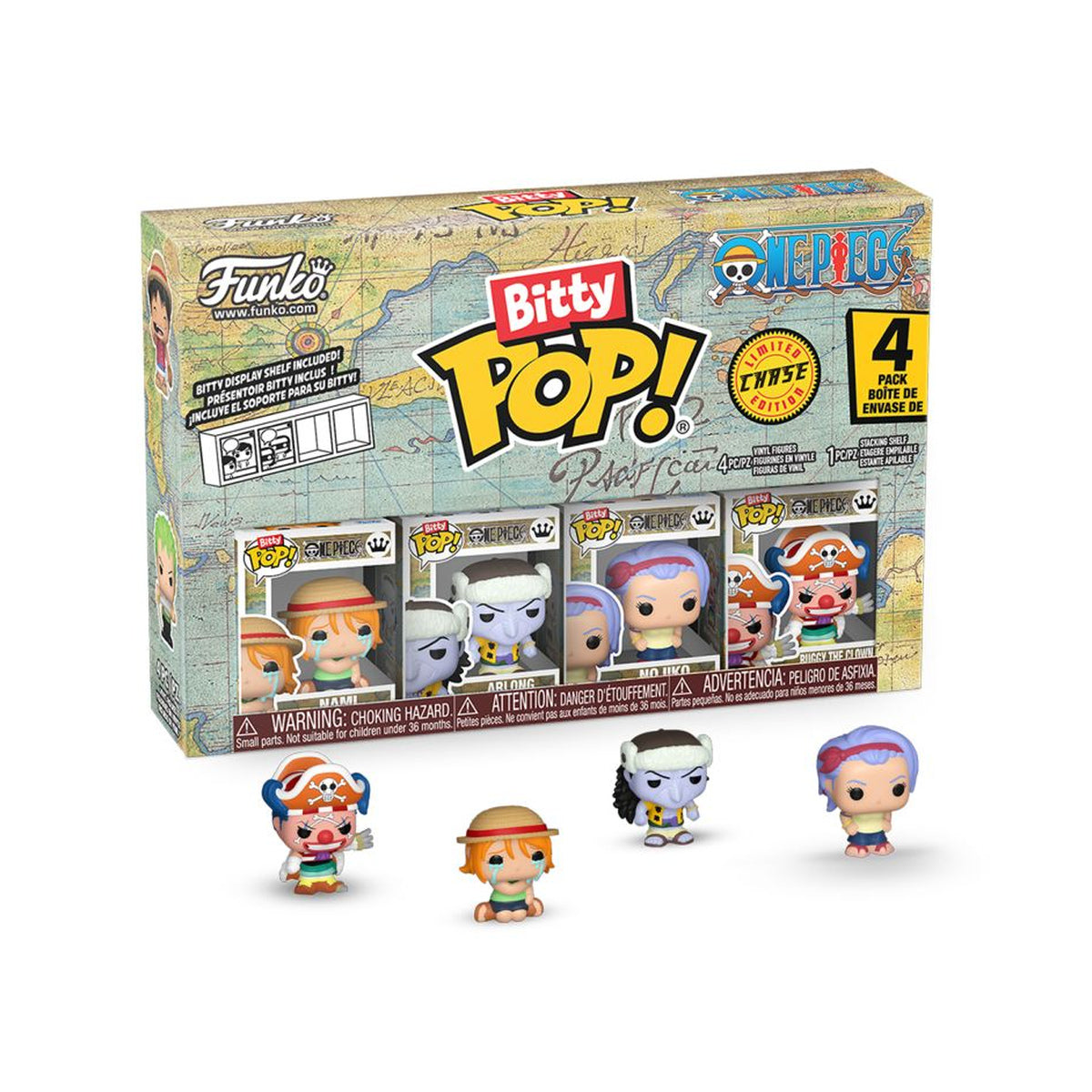 One Piece Nami Bitty Pop! 4-Pack