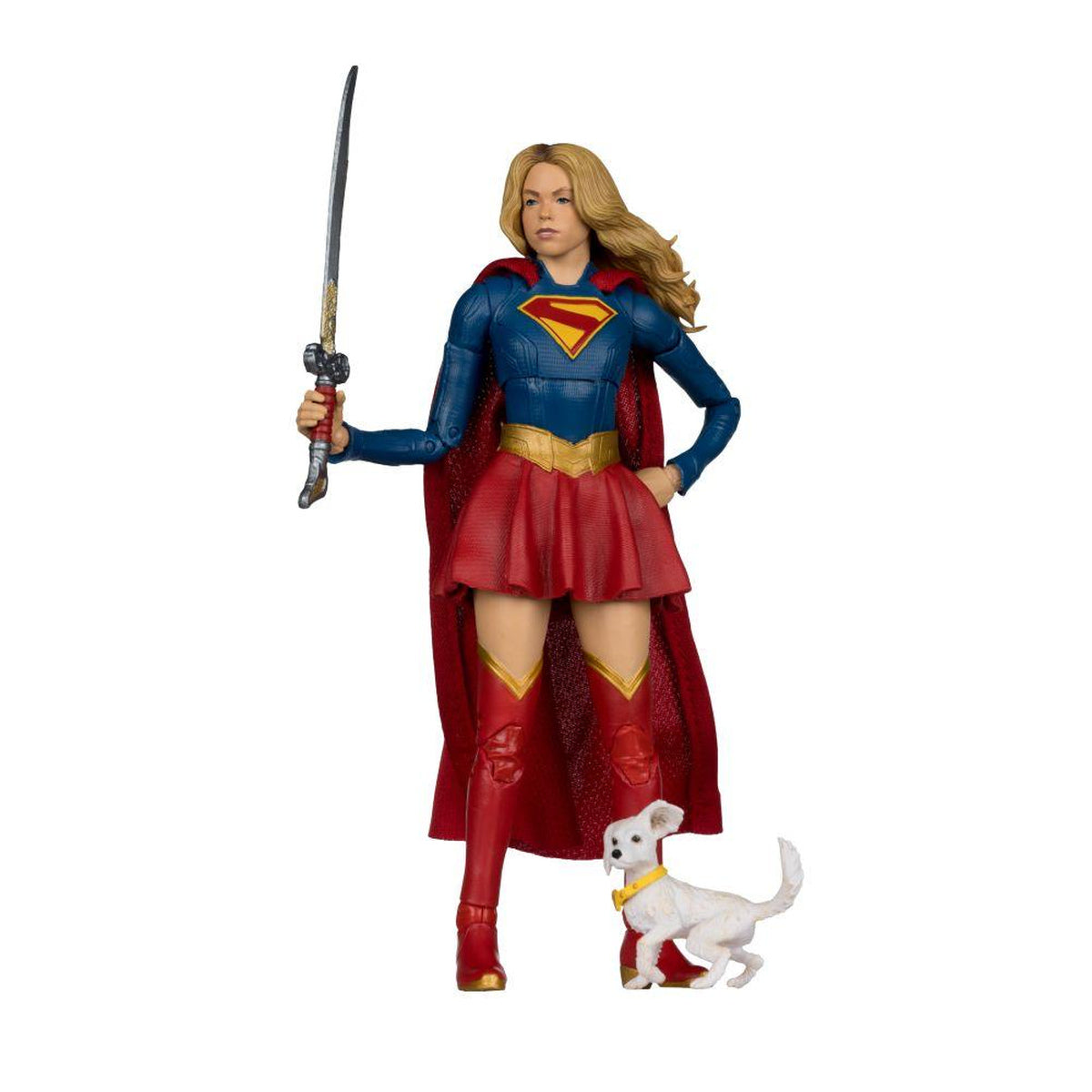 Supergirl (2026) and Puppy Krypto Deluxe 7" Figure
