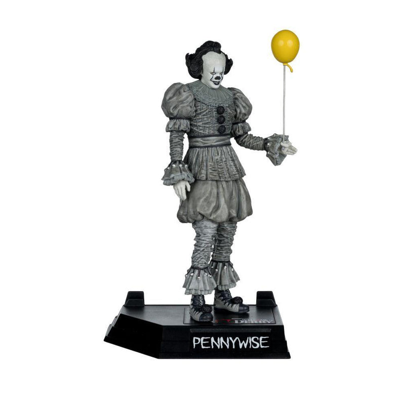 Pennywise Black & White Movie Maniacs 6" Posed Figure