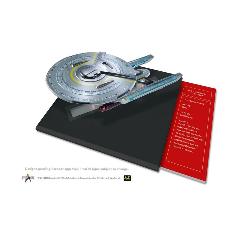 Star Trek: Lower Decks U.S.S. Cerritos NCC-75667 Ship & Book