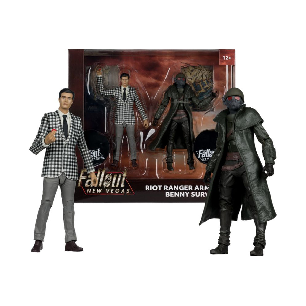 Riot Ranger Armor & Benny Survivor 7" Figure 2pk