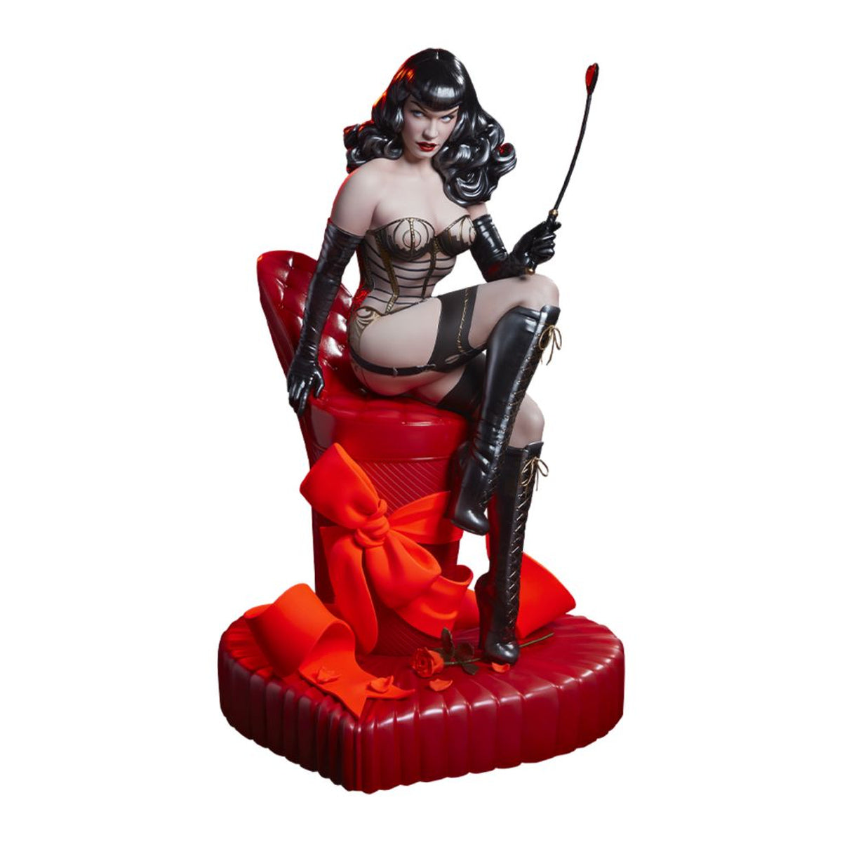 Bettie Page Love Hurts Statue