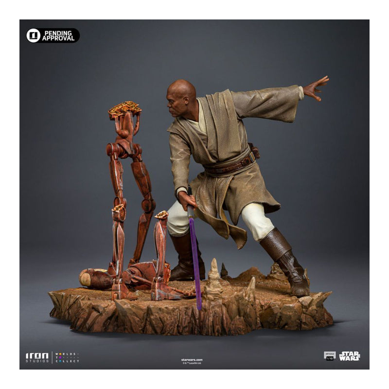 Star Wars: Mace Windu 1:10 Scale Statue