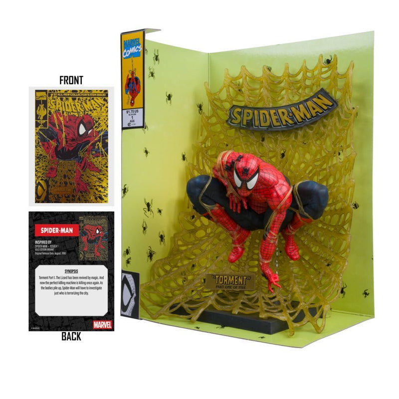 Spider-Man by Todd Mcfarlane #1 Gold Label 1:6 Figure