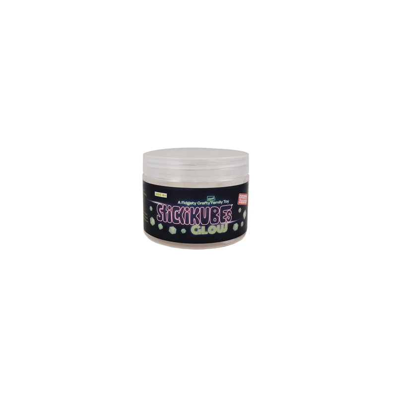 Stickikubes Glow in the Dark Tub 125pc