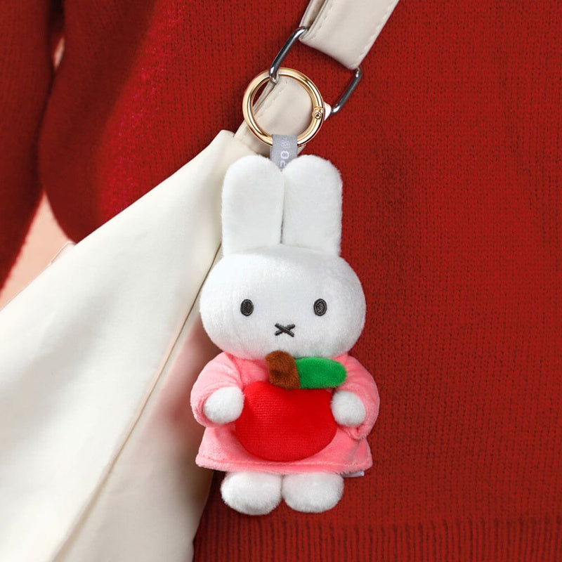 Miffy with Apple Keyring