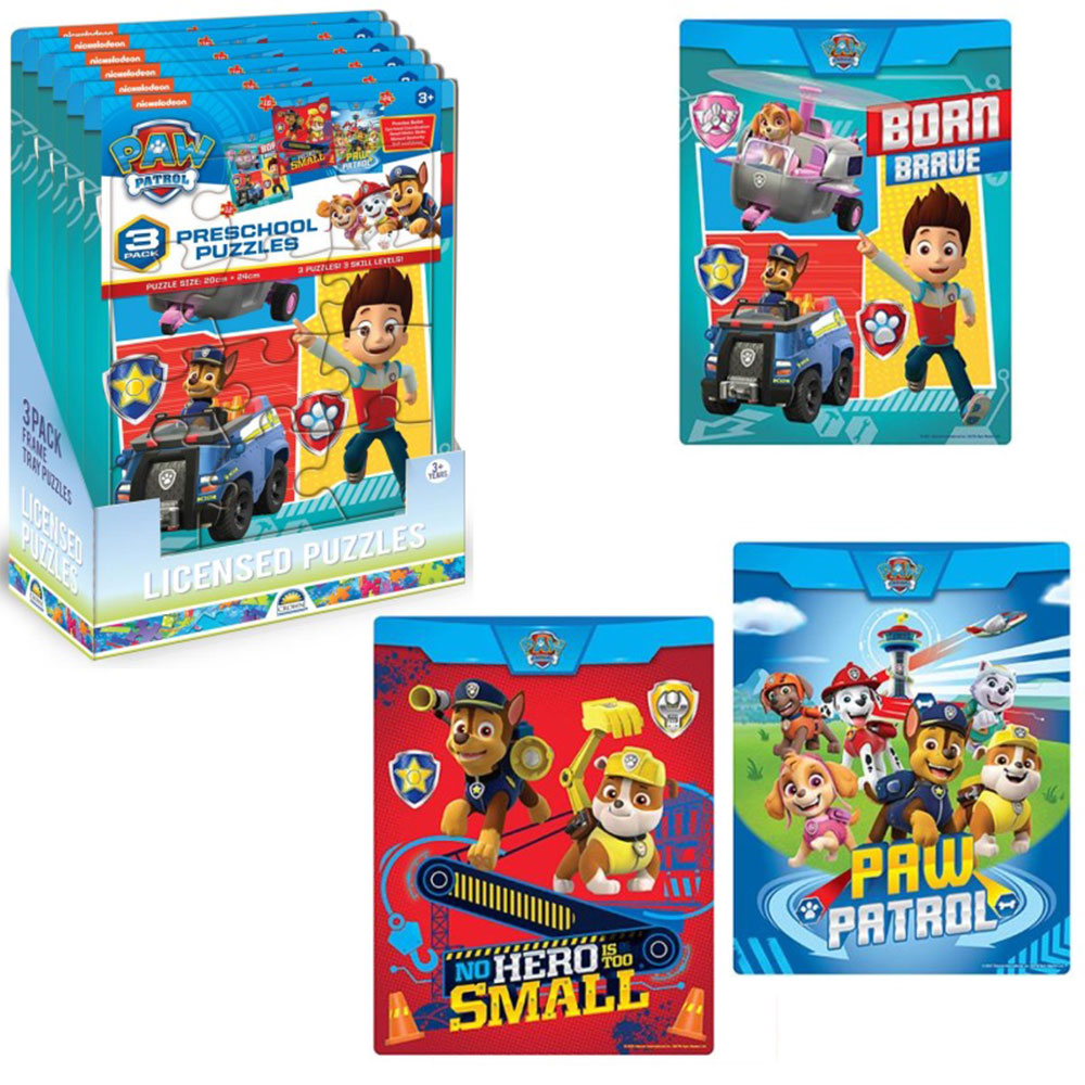 Frame Tray Puzzle (Pack of 3)