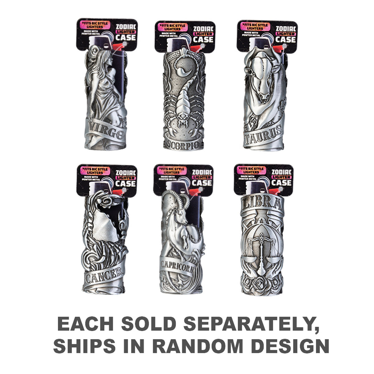 Smokezilla Metal Lighter Case (1pc Random)