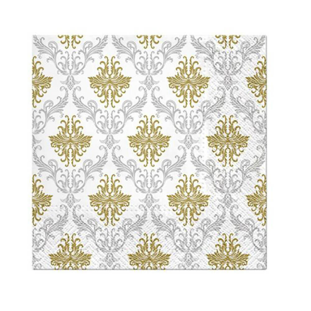 Pfoten-Lunchserviette, 33 cm (20 Stück)