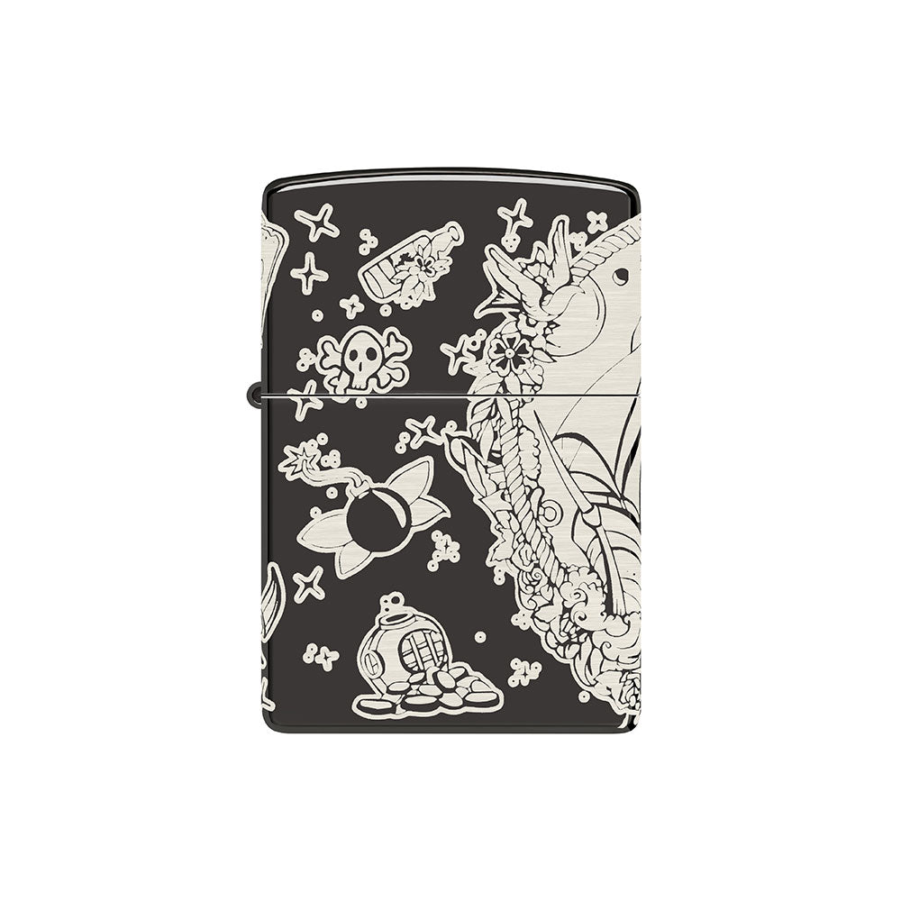 Zippo Tattoo Laser 360 Sturmfeuerzeug