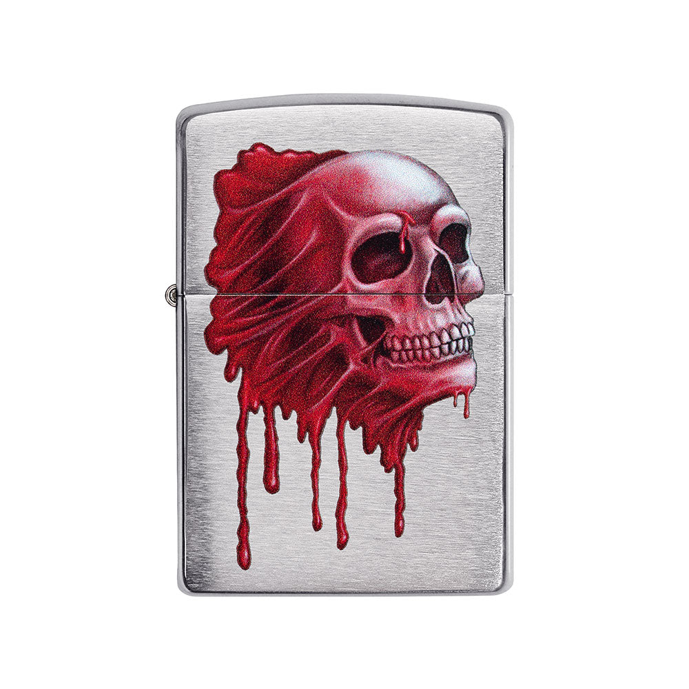 Zippo Red Skull Design Sturmfeuerzeug