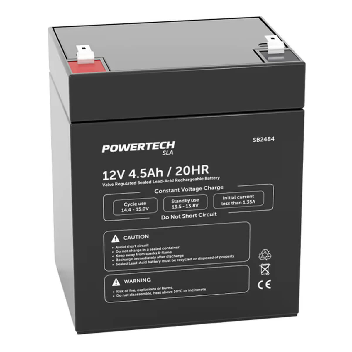 Diamec SLA -batterij (12V 4.5Ah)