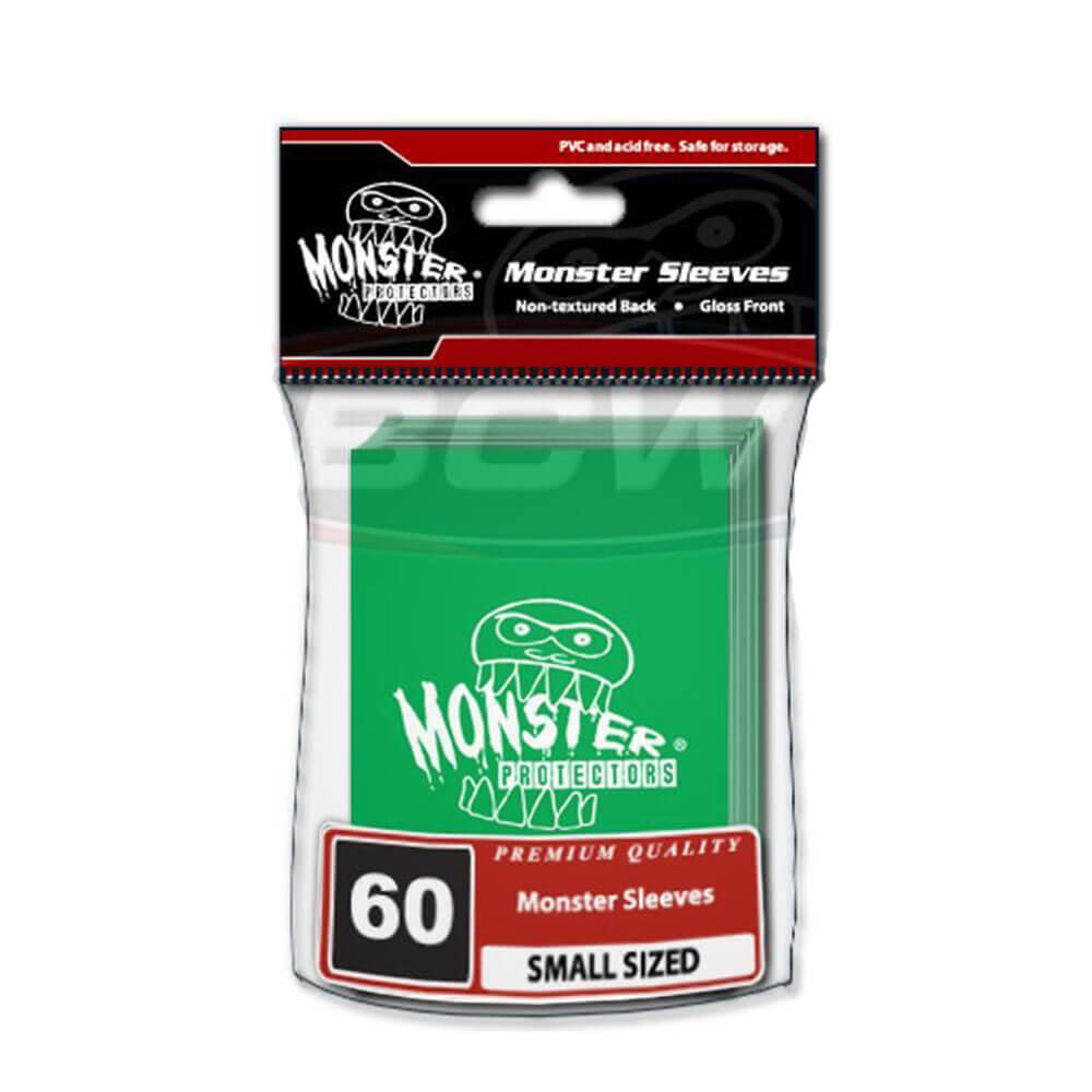BCW Monster Deck Protektoren Sml mit Logo (60)