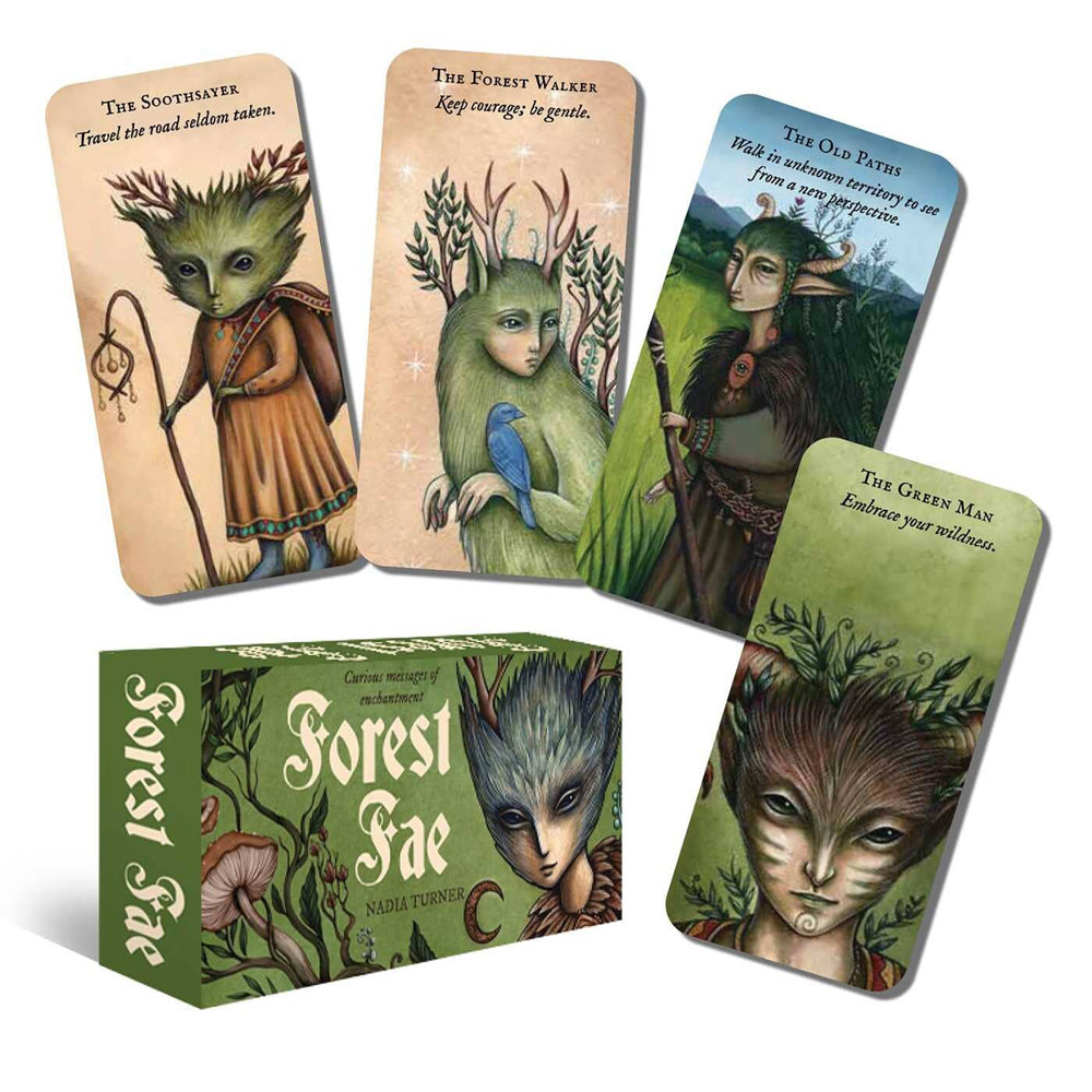 Forest Fae Messages Affirmations Mini Cards