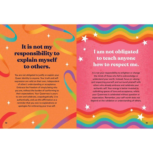 Affirmations for Queer People