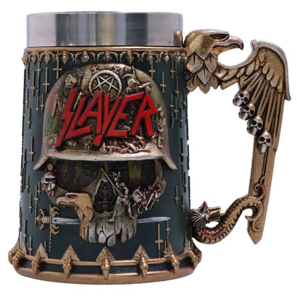 Slayer Eagle Helmet Skull Logo Tankard