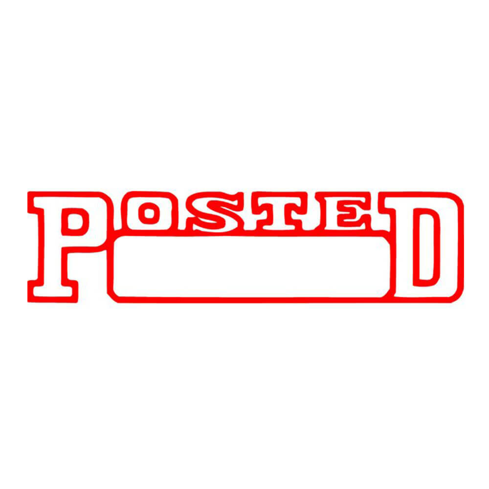 Selbstfärbender Nachrichtenstempel von X-Stamper