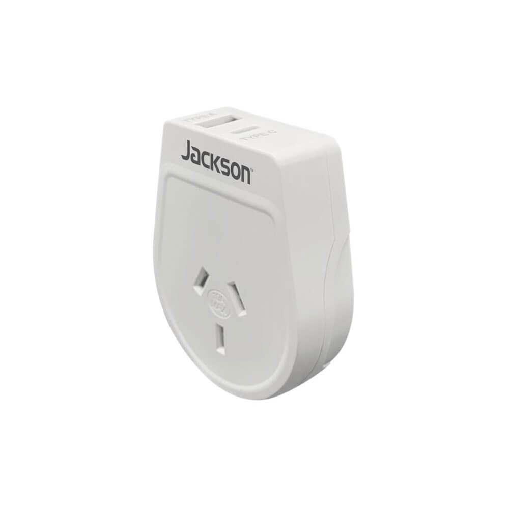 Jackson Industries Outbound USB-A & C Reiseadapter