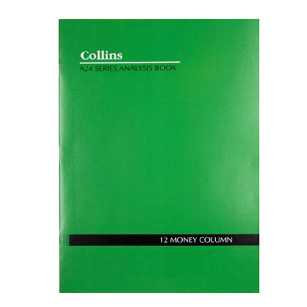 Libro de cuentas de Collins 24 hojas (A4)