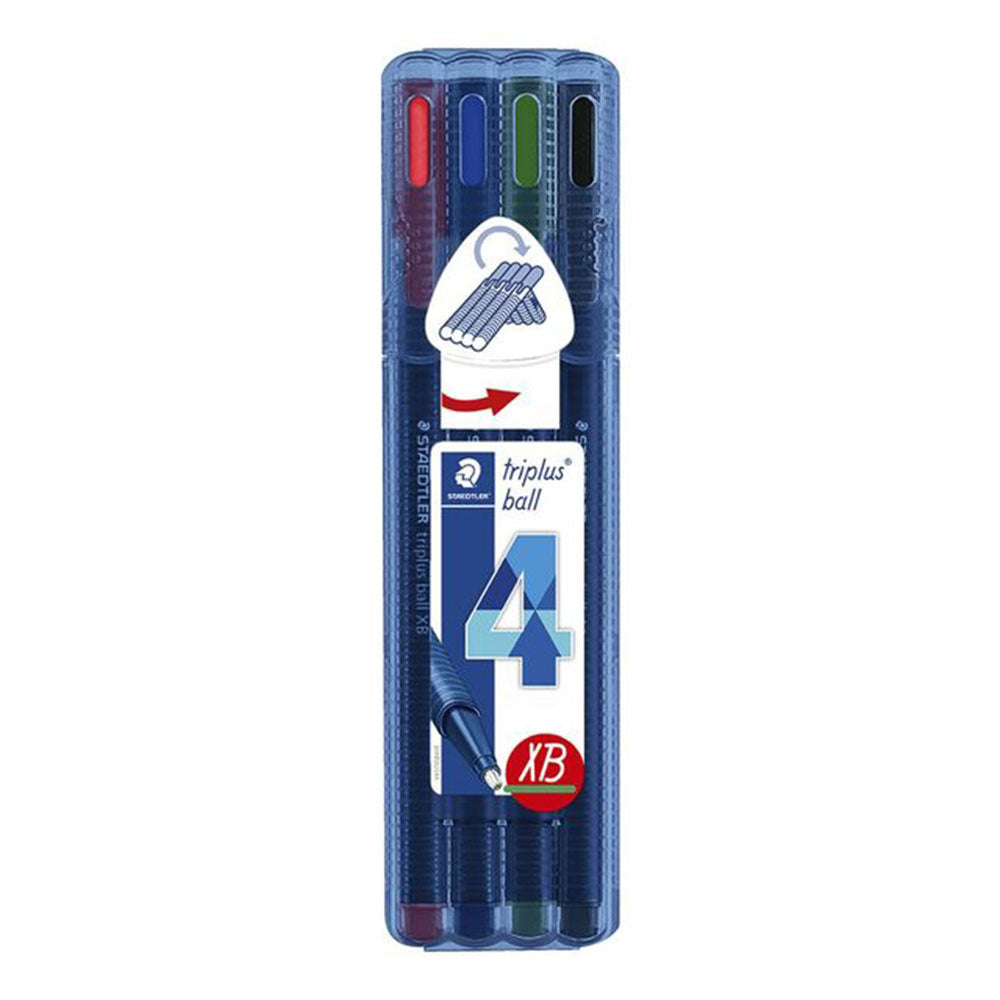 Staedtler Triplusボールペン(4パック)