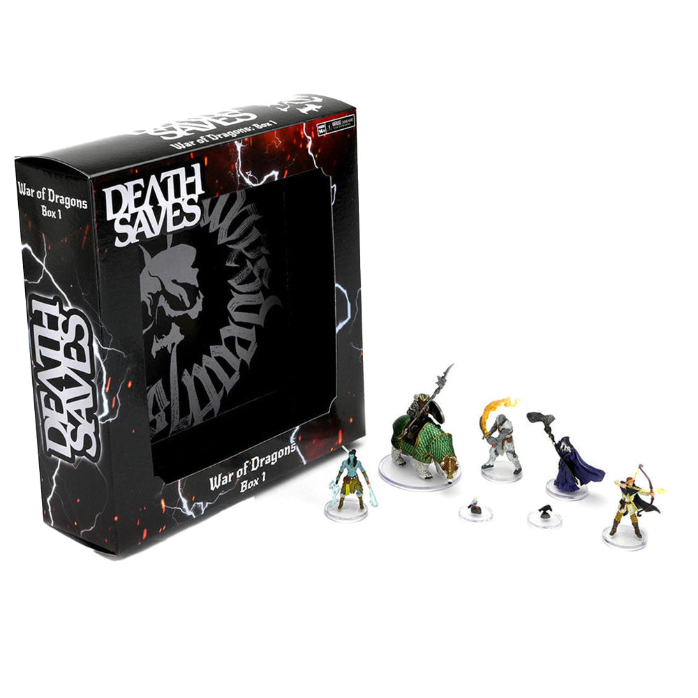D&D Death Saves War of Dragons Premium-Figuren