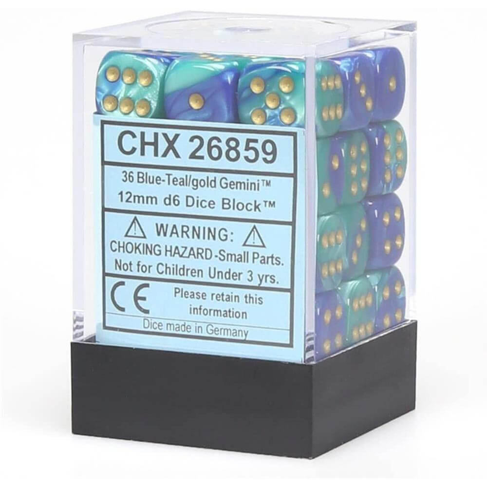 D6 DICEGEMINI 12mm(36個のサイコロ)