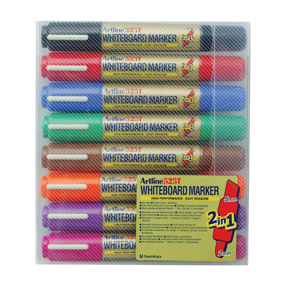 Artline Whiteboard Marker Dual Nib assorti