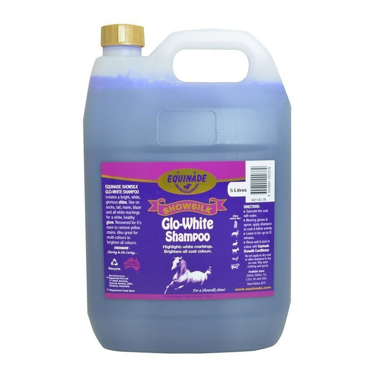 Equinade Glo Shampoo (White)