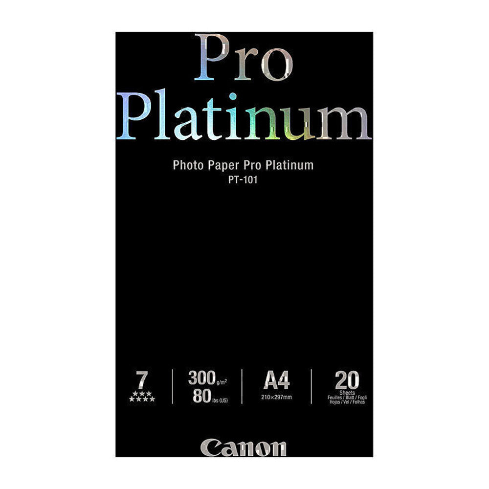 Canon Pro Platinum Photo Paper 20pc