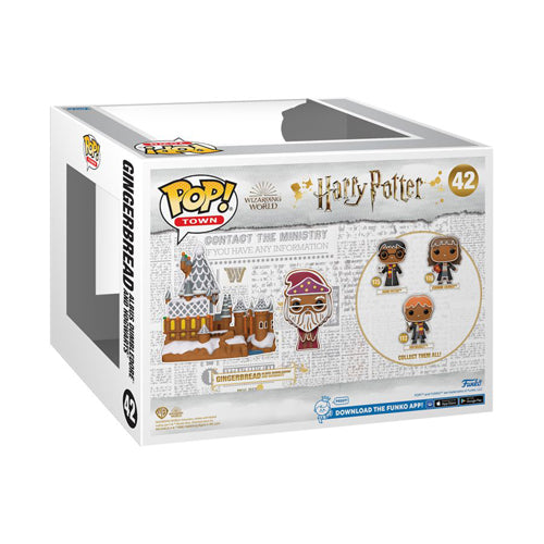 Albus Dumbledore with Hogwarts (Gingerbread) Pop! Town