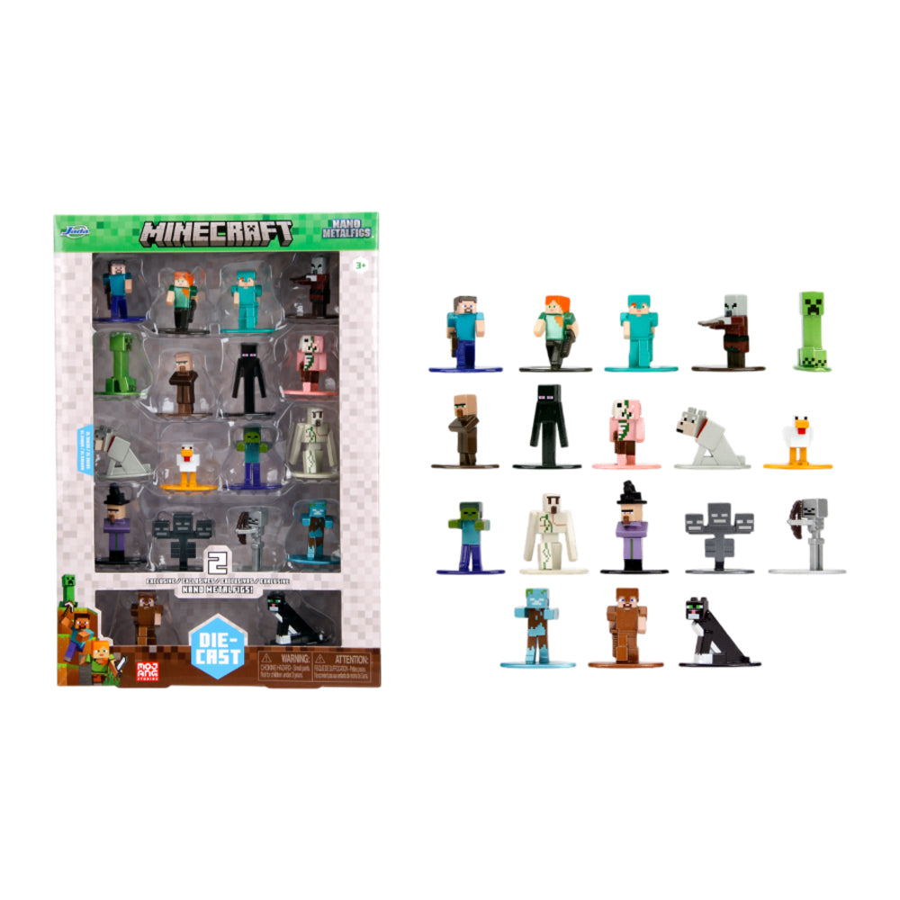 Minecraft Nano MetalFig Exclusive 18-Pack