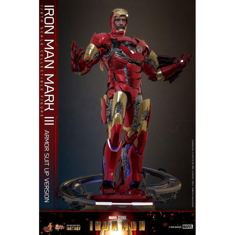 Iron Man Mk3 Armor (Suit Up Version) 1:6 Scale Action Figure