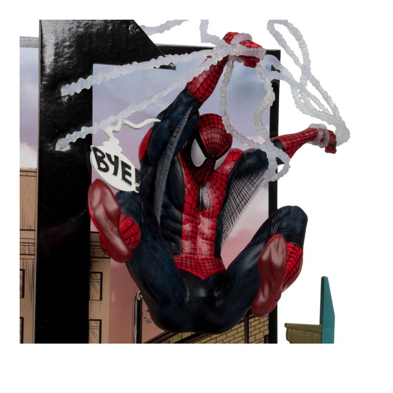 Marvel Comics Spider-Man Spider-Man 6 1:10 Figure w/ Scene