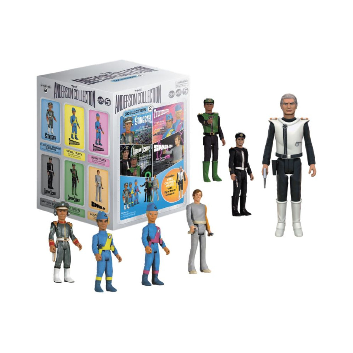 Gerry Anderson 3.75" Figure Box Set (Series 2)