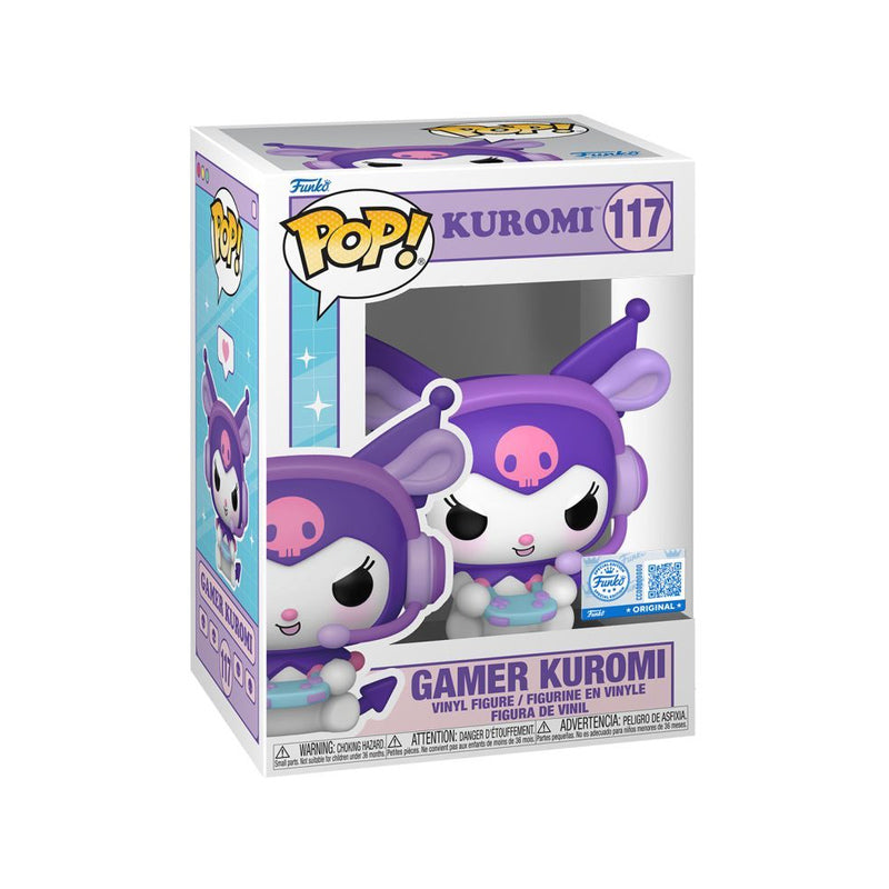Hello Kitty Gamer Kuromi US Exclusive Pop! Vinyl