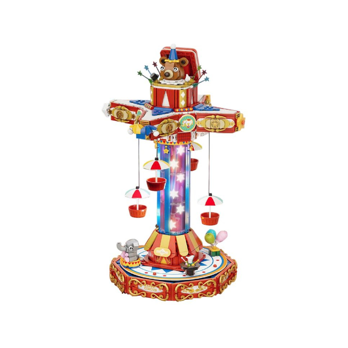 Retro Collection Circus Paradrop Construction Set 1680pcs