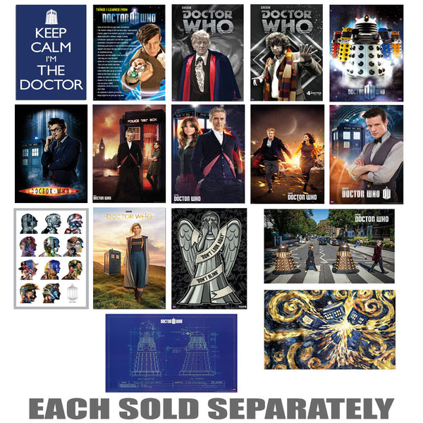 Doctor Who Set de 4 vasos ceramica – Mauhaus Doctor Who Set de 4 vasos ceramica – Mauhaus