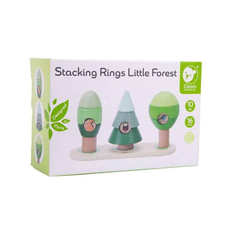 Classic World Stacking Rings