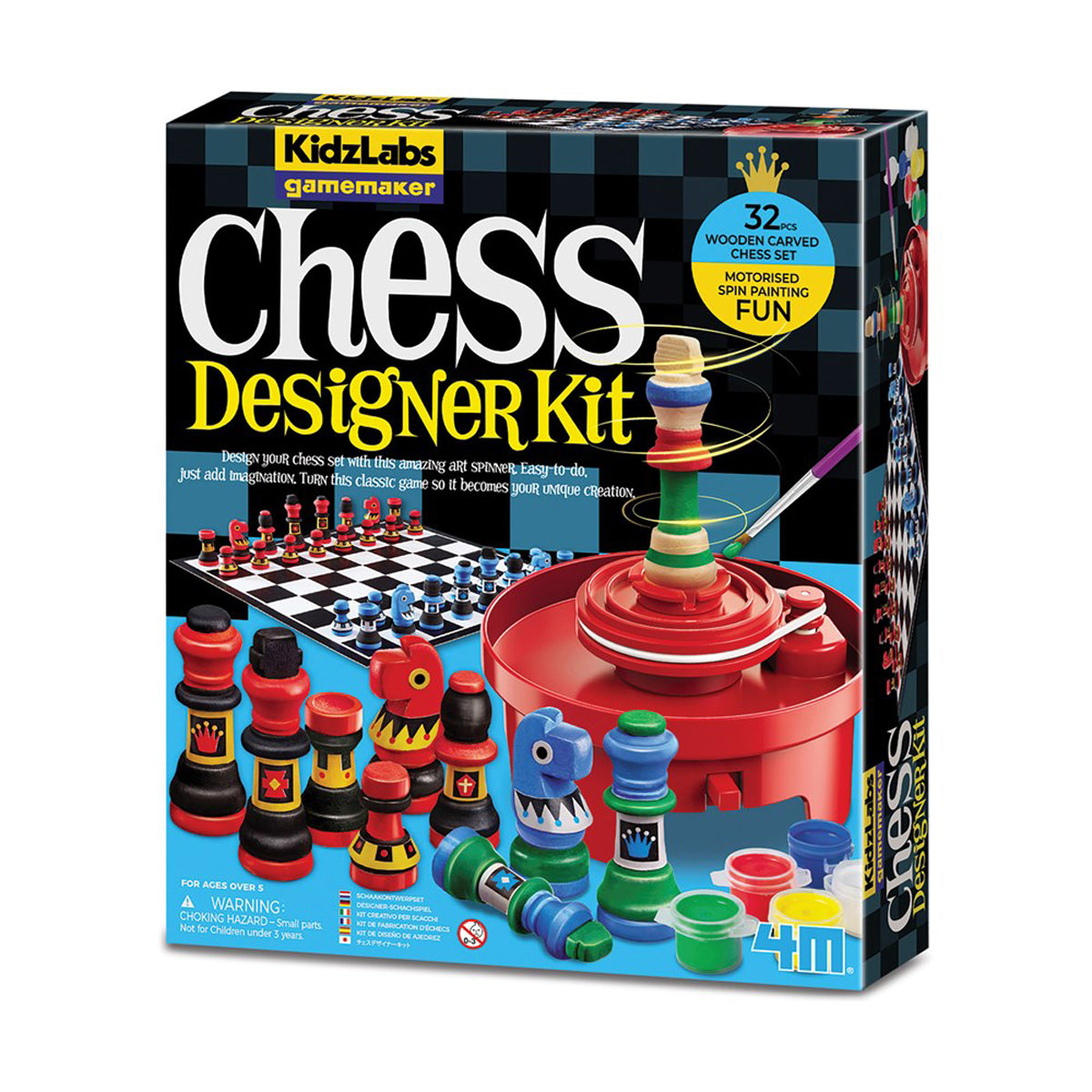 4M KidzLabs Gamemaker Chess Designer Kit