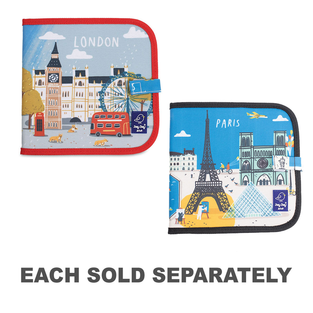 Jaq Jaq Bird Cities of Wonder Erasable Book